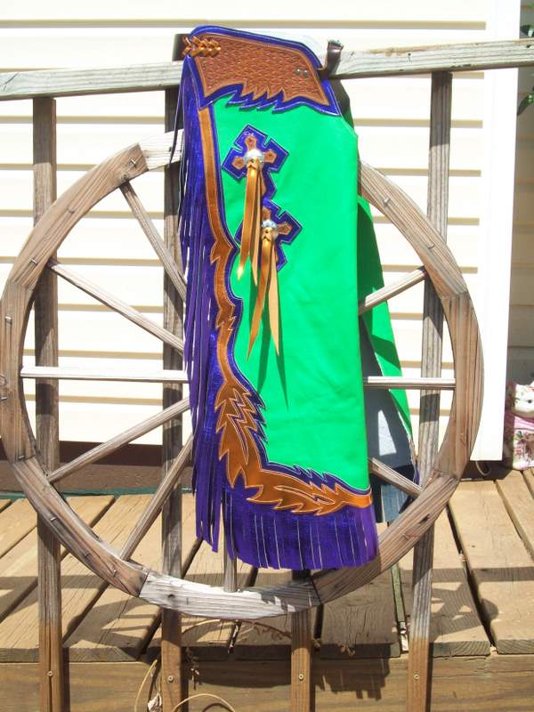 Youth Bull Riding Chaps, Steer Riding Chaps, Calf Riding Chaps, Mutton